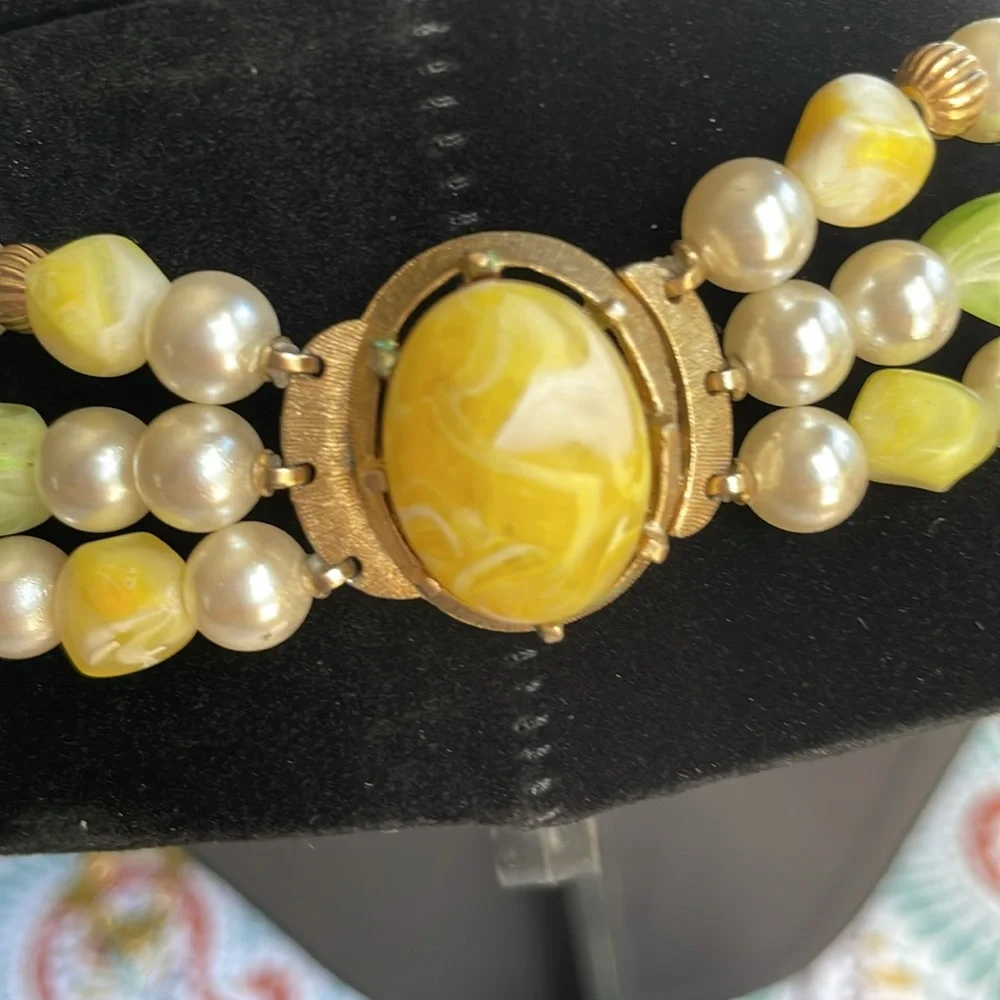 Vintage Caro‎ Beaded Necklace